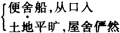 八、1999年中考河北題《桃花源記》